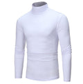 Maglione a collo alto a maniche lunghe da uomo Valstrend shop, tessuto morbido e comodo, in colore neutro.