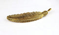 Spilla a clip per capelli in metallo a foglia boho Valstrend, decorativa e elegante per acconciature.