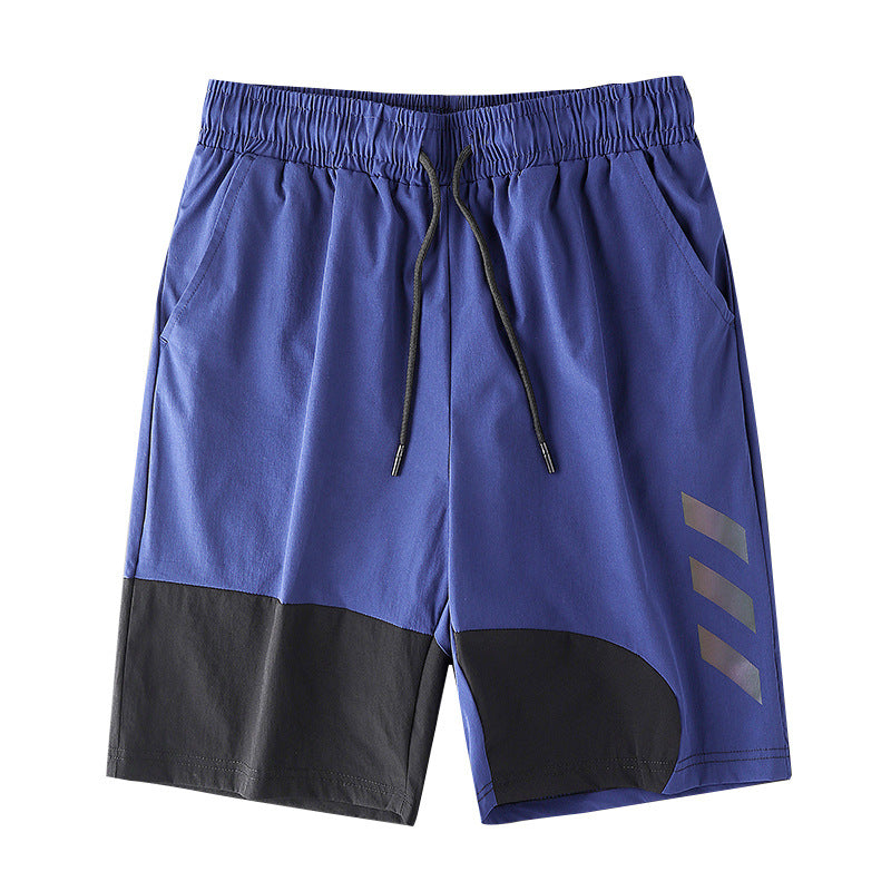 Pantaloncini corti da uomo Valstrend, pantaloni casual estivi sportivi con tasche e vita elastica, ideali per il tempo libero.