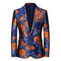 Completo da uomo Valstrend, abito da sposo e testimone in jacquard elegante con giacca e pantaloni per matrimonio.