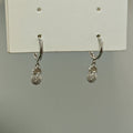 Orecchini a clip con ananas in micro strass, donna, stile moda all-match, argento Valstrend, accessori eleganti e versatili