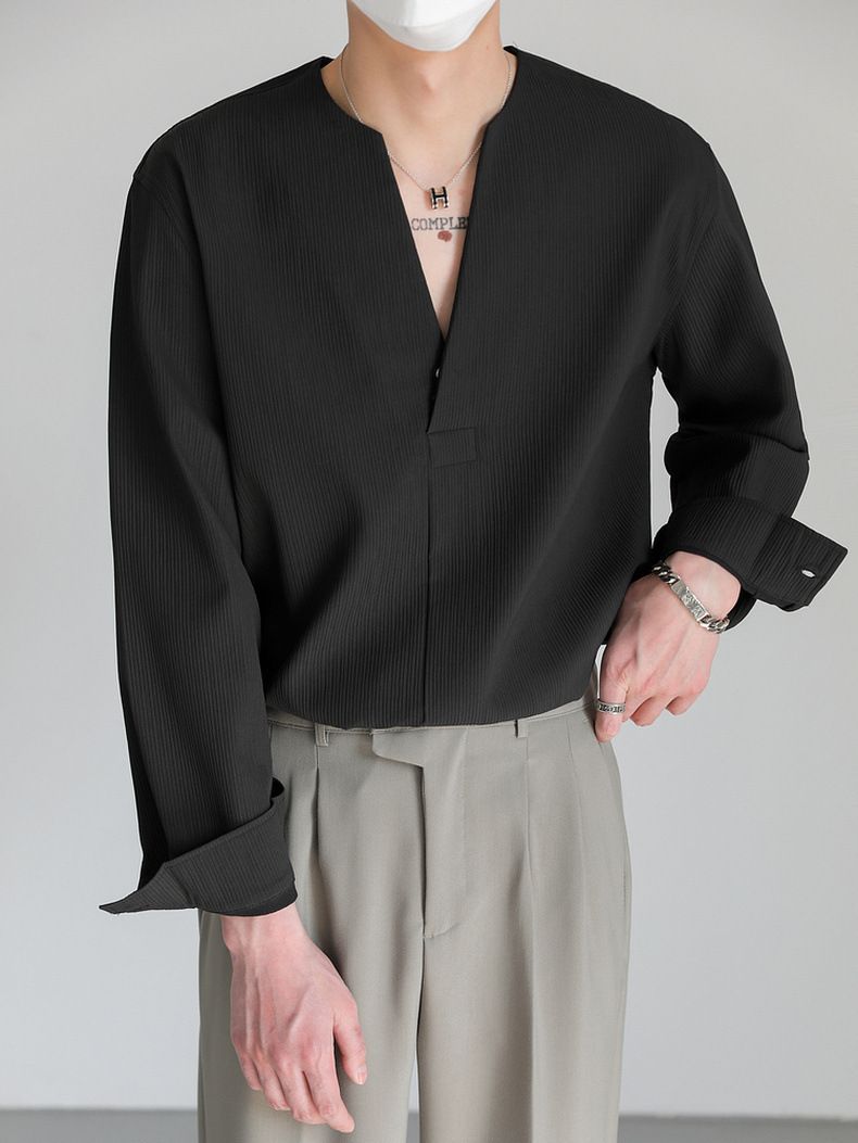 Maglione oversize a manica lunga Valstrend, maglia autunnale casual con collo rotondo e tessuto morbido.