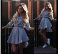 Vestito donna Valstrend, abito lungo a maniche lunghe, stile cocktail e casual, mini dress sexy del 2021, vendite rapide e alla moda