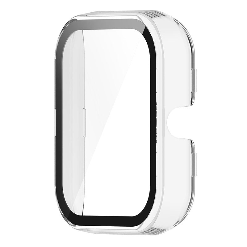 Custodia rigida in vetro temperato per Amazfit Bip3 Pro, protezione resistente agli urti, con cover integrata Valstrend.