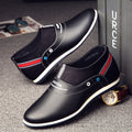 Scarpe da uomo Valstrend stile coreano, rialzanti con suola a foro, design elegante e comodo per aumentare l'altezza.