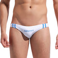 Slip da uomo Valstrend con vita bassa e stile fashion, pantaloncini da nuoto eleganti e comodi per l'estate.