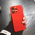 Custodia per telefono Valstrend, sottile e opaca, resistente agli urti, copertura completa, per smartphone con design elegante.