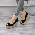 Scarpe Valstrend Spring e Autunno con tacco inclinato e punta a bocca di pesce, stile coreano, in pelle beige con dettagli eleganti