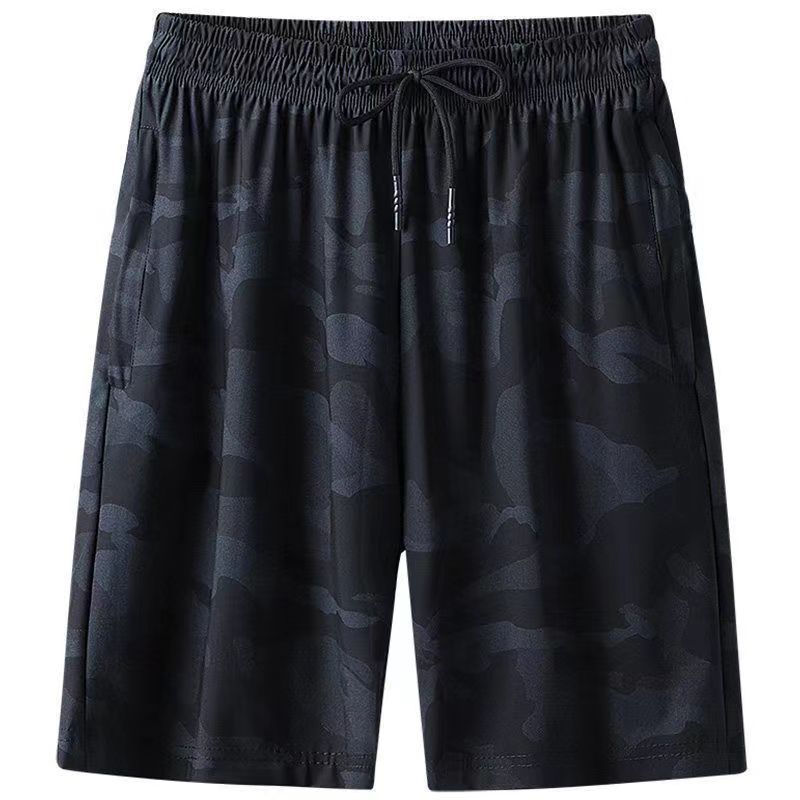 Pantaloncini corti sportivi casual da uomo Valstrend, tessuto leggero e comodo per l'estate, con cintura elastica e tasche laterali