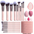 Pennello trucco Valstrend con manico rotante e sfera pratica, ideale per applicazioni di makeup e dettagli precisi.