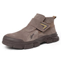 Scarpe di protezione leggere e anti-schiacciamento Valstrend con suola robusta e tomaia resistente, ideali per lavori pesanti.