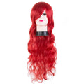 Capelli ricci lunghi 80 cm di cosplay Valstrend shop, parrucca con morbidi riccioli castani per costume e travestimenti.