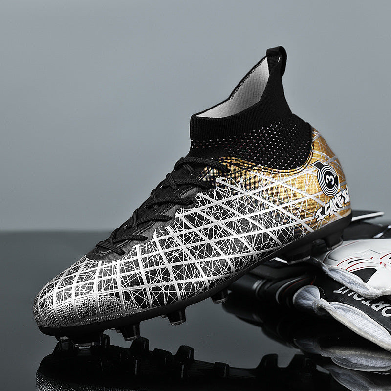 Scarpe da calcio Valstrend con tacchetti lunghi e corti, scarpe da corsa per adulti, allenamento e competizioni sportive