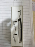 Pulitore dentale Valstrend per sbiancamento dei denti, dispositivo portatile con testine e luci LED per cura orale efficace