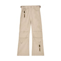 American Workwear Khaki Pleated All-matching Straight Loose Casual Pants