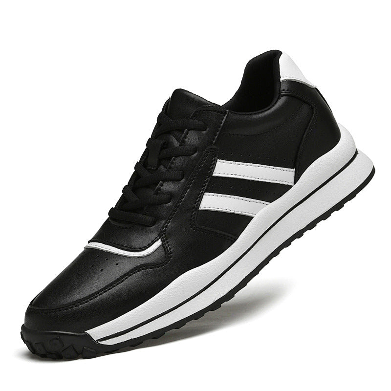 Scarpe sportive da uomo Valstrend con rialzo di 8cm, scarpe da ginnastica basse per attività outdoor e sport all'aperto.