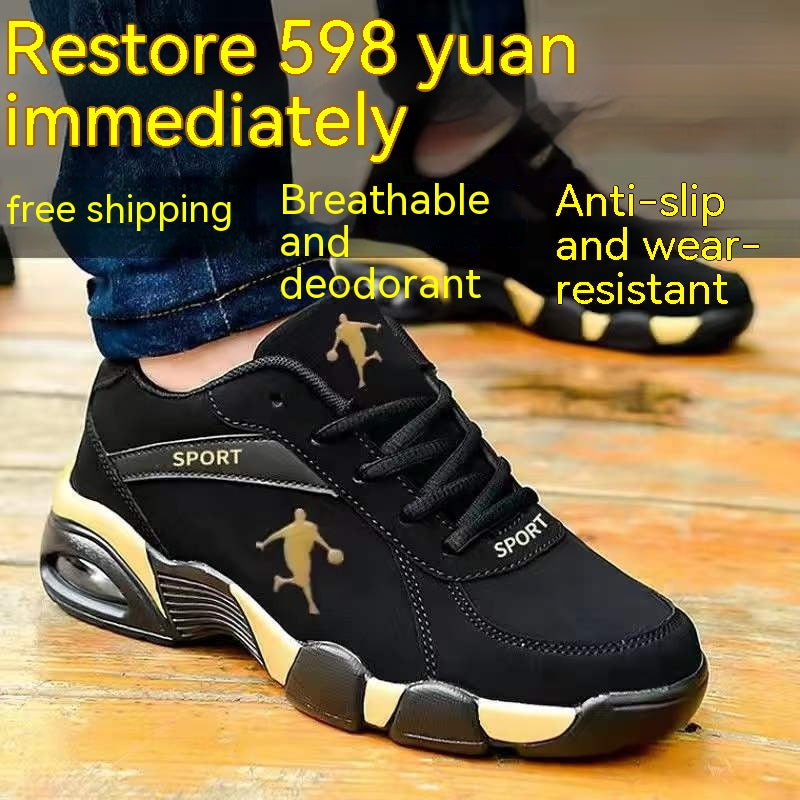 Scarpe in pelle imbottite invernale Valstrend, stivaletti da uomo caldi con fodera in velluto e design high-top.