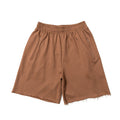 Men's Fashion Pure Color Washed Cotton Shorts