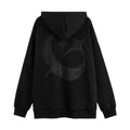 Geometric Patch Embroidered Hoodie Autumn And Winter