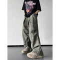 Pantaloni da lavoro ampi a vita alta Valstrend, pantaloni larghi e casual, perfetti per abbigliamento da lavoro e abbinamenti.
