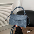 Women's Fashion Shoulder Bag, Simple Small Crossbody Bag, Versatile PU Leather Square Purse With Adjustable Strap For Casual Outings