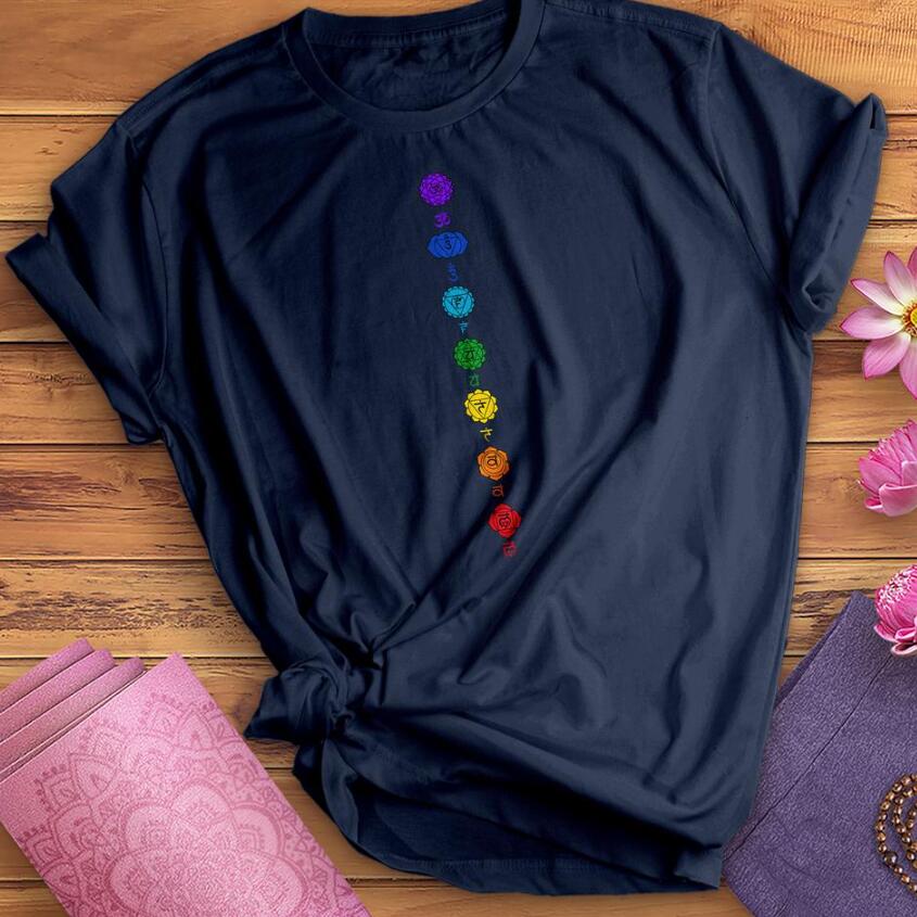 T-shirt casual a maniche corte Valstrend, stampa digitale europea e americana, girocollo, stile rilassato, tessuto morbido.