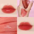 Lacca labbra matte in velluto bianco naturale Valstrend, senza sbavature o macchie, visibile sulla confezione.
