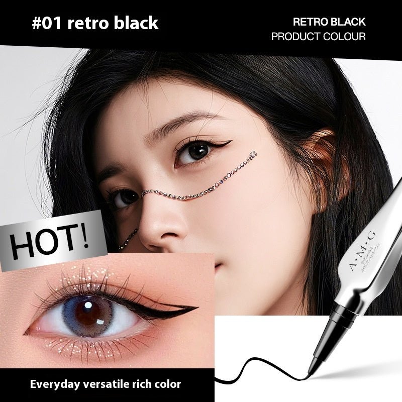Eyeliner liquido waterproof Valstrend, rossetto molto sottile e ad asciugatura rapida, trucco occhi resistente e preciso