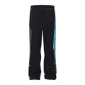 Pantaloni sportivi retro biker con lettere stampate, uomo e donna, stile corsa, marchio Valstrend shop.