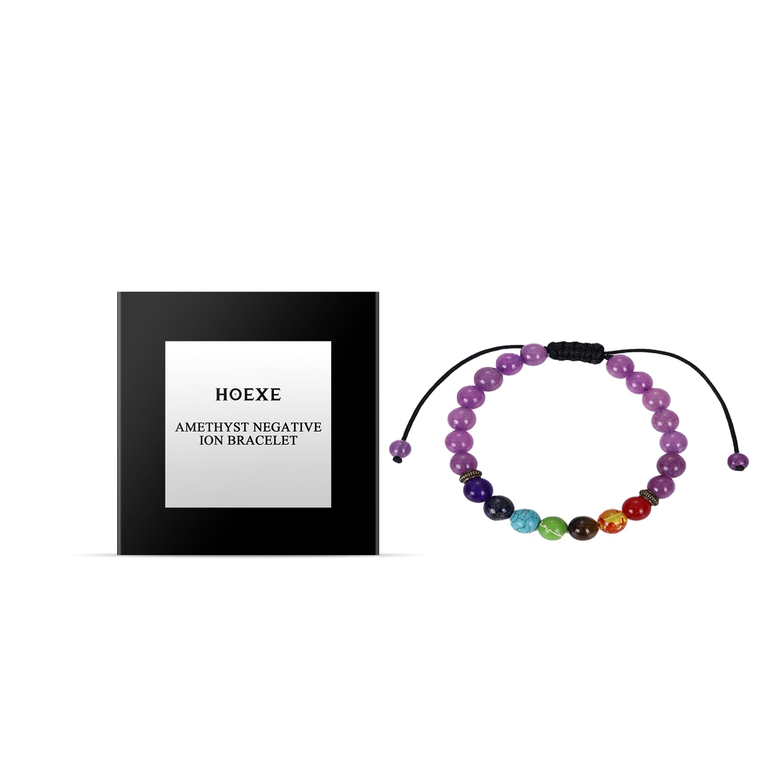 Amethyst Negative Ion Bracelet