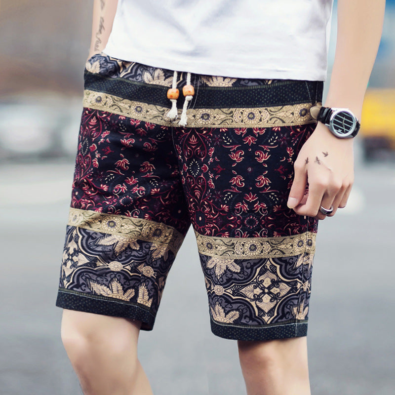 Shorts casual da uomo Valstrend, sottile stile coreano, pantaloncini estivi leggeri e comodi, in tessuto traspirante.