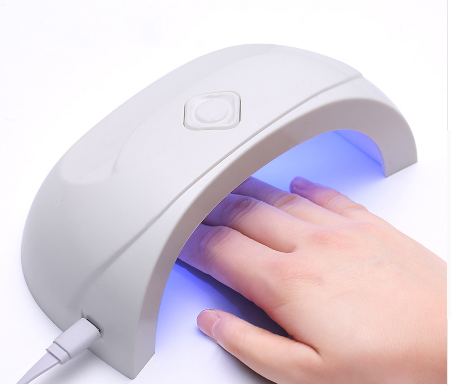 Asciugacapsule portatile LED per unghie, asciuga colla e olio per unghie, dispositivo Valstrend shop compatto e facile da usare