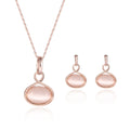 Set di gioielli da sposa e da cerimonia Valstrend, orecchini e collana eleganti per matrimonio e feste nuziali.