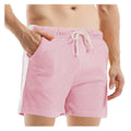 Shorts da uomo Valstrend in cotone e lino, pantaloncini sportivi estivi per il tempo libero, stile casual e leggero.
