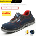 Scarpe da lavoro in acciaio traspiranti e antiforatura Valstrend, con punta rinforzata per sicurezza e comfort.