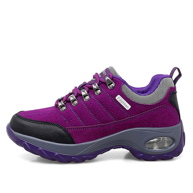 Scarpe da ginnastica Valstrend con suola a cuscino d'aria, stile casual, tessuto traspirante e design moderno.