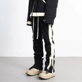 Pantaloni casual da uomo Valstrend con righe laterali in stile americano, tessuto comodo e design moderno.