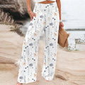 Pantaloni larghi primavera-estate Valstrend per donna, pantaloni casual ampi e comodi per il tempo libero.