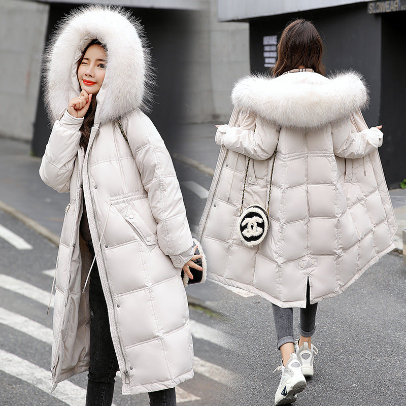 Giacca donna imbottita a scomparsa, lunghezza media, sopra il ginocchio e in vita, marca Valstrend shop, stile sottile e elegante