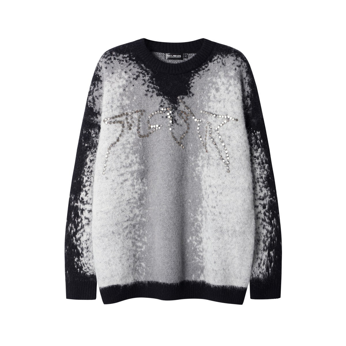 Maglione da coppia American Street Hip Hop Valstrend Shop, maglione in maglia con stampa urbana e stile streetwear.