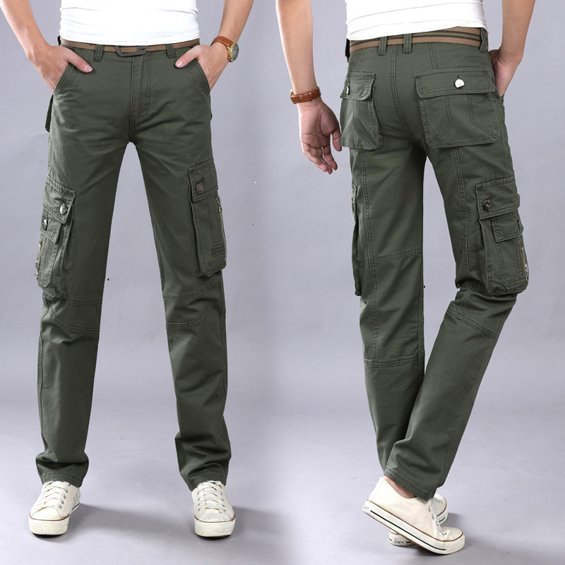 Pantaloni casual con più tasche Valstrend, pantaloni da esterno sportivi con tasche multiple, comodi e pratici per attività outdoor