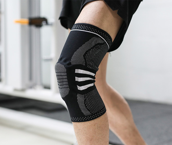 ginocchiere sportive Valstrend per corsa e fitness, protezione, supporto con fasce e cinturini, per allenamenti e attività fisica