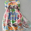 Women's Printed Short Sleeve Dress