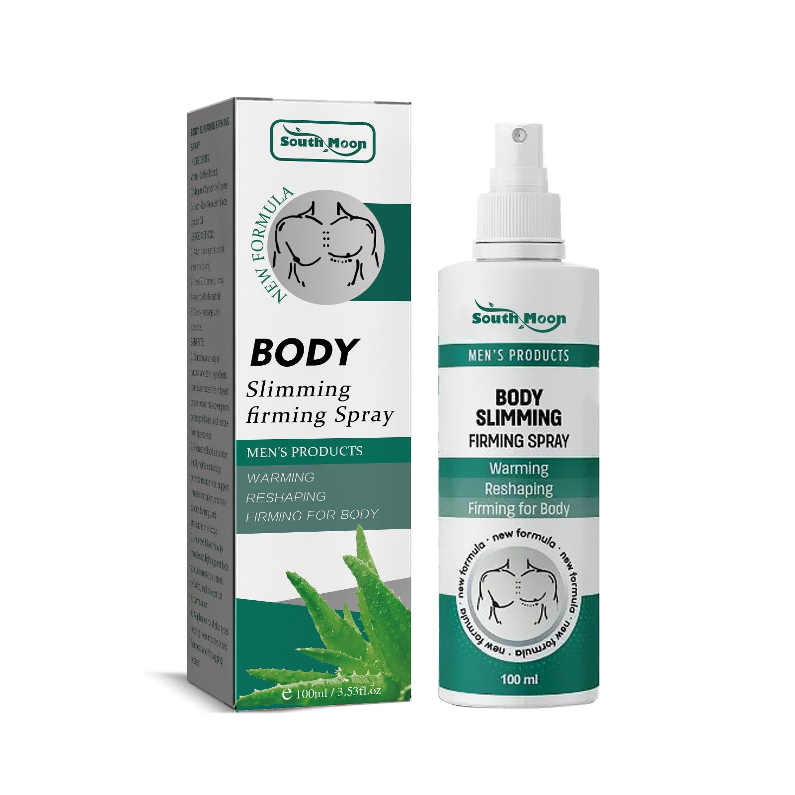 Slimming And Firming Spray Strengthens Chest Muscle