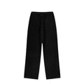 Pantaloni casual da uomo Valstrend in velluto a costine con orlo tridimensionale, stile rilassato e moderno.