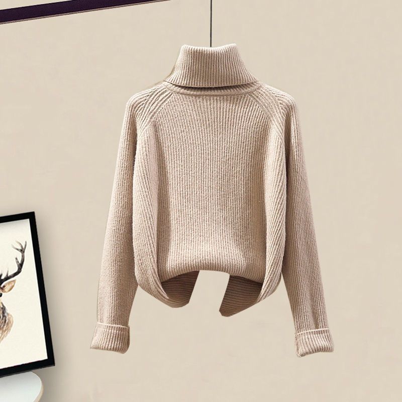 Women's Casual Sweater Haren Pants And Velvet Cotton Suit Set