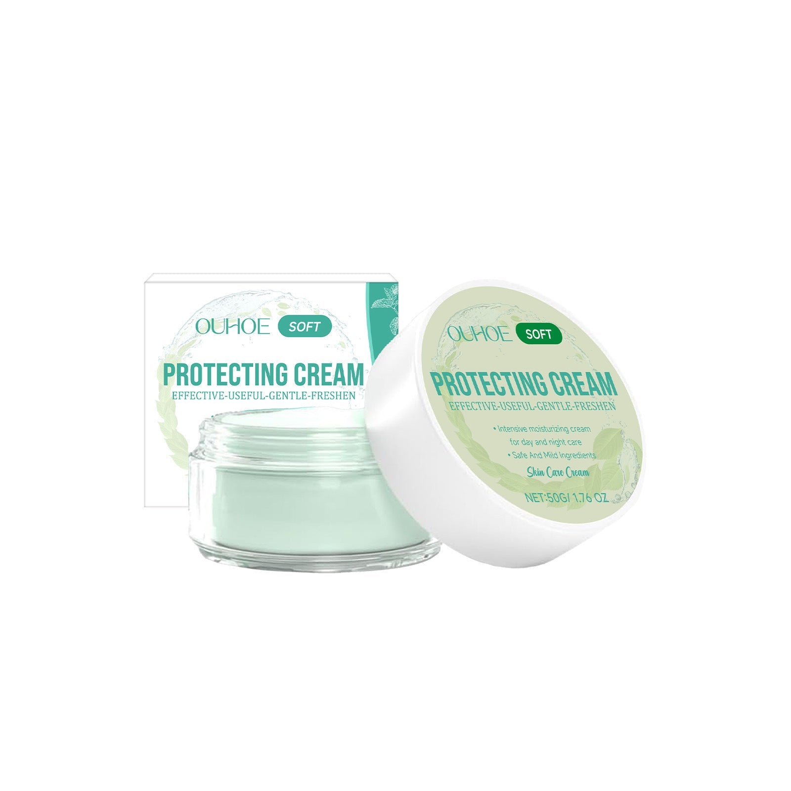 Crema idratante viso Valstrend, crema nutriente e levigante per una pelle morbida e idratata con texture cremosa.