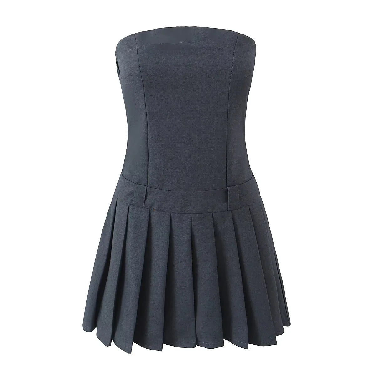 Vestito estivo femminile Valstrend, abito aderente con scollo a cuore e vita stretta, perfetto per l'estate e look alla moda.
