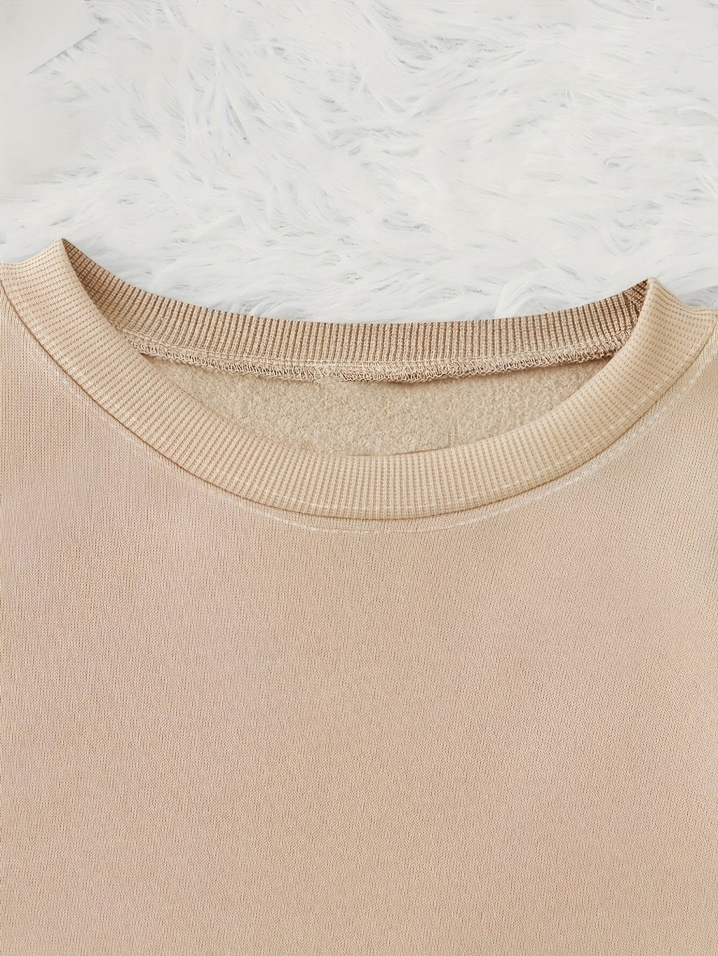 Women's Casual Cartoon Graphic Thermal Lined Sweatshirt, Polyester, Round Neck, Knit Fabric, Autumn/Winter Fashion Hoodie