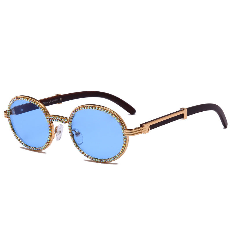 Women's Fashion Diamond Chain Sunglasses